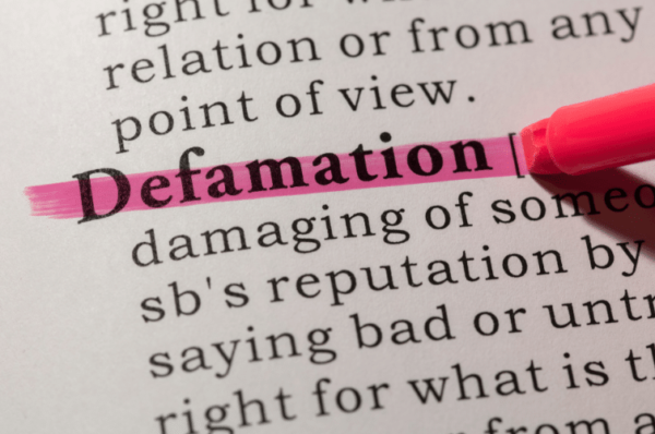 The law of defamation